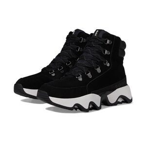 Sorel Women's Black and White Winter Snow Boot/Sneaker